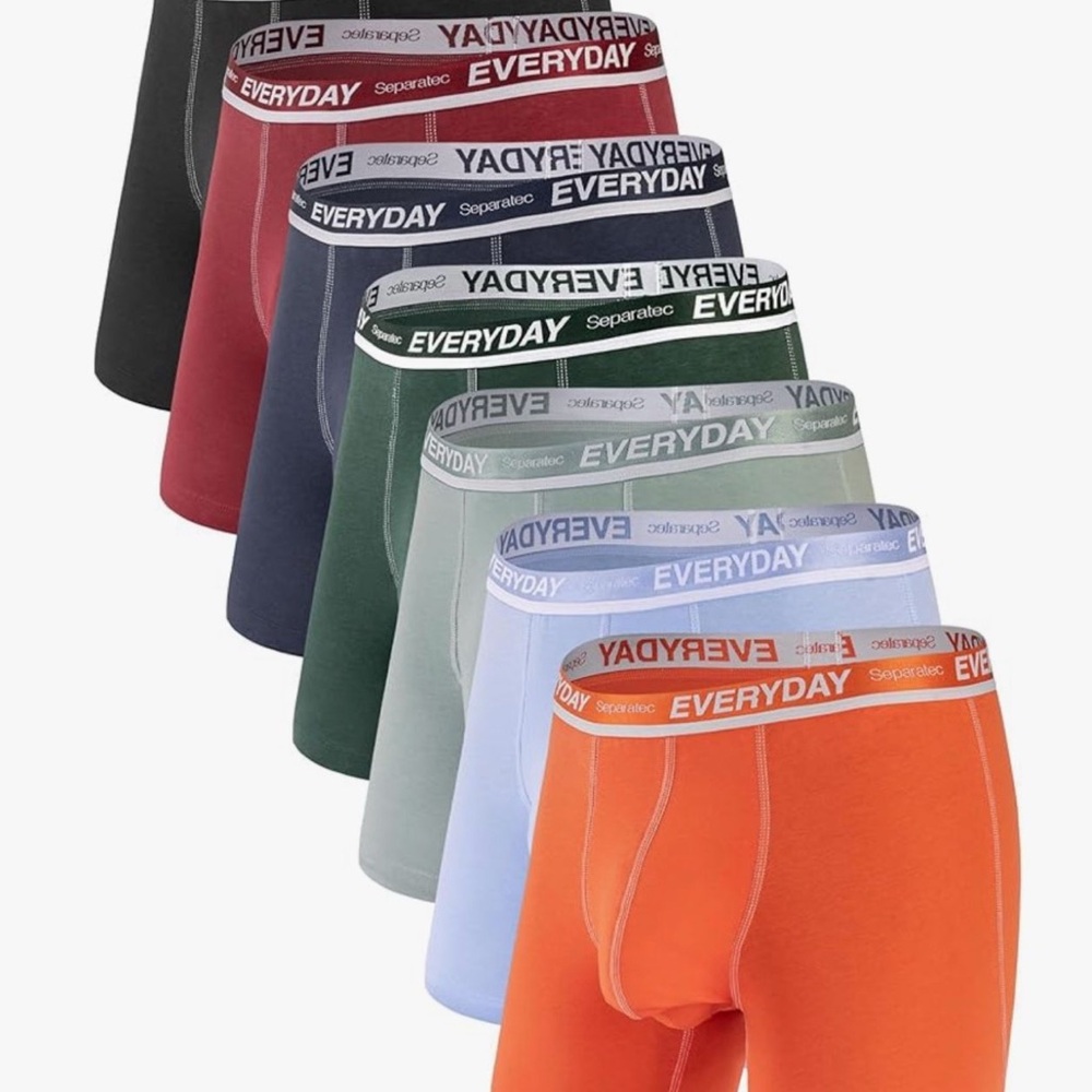 Men's Boxer Briefs - Multi-Color Pack
